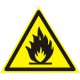 Знак "Легковоспламеняющиеся вещества"